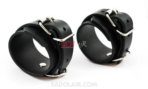 Leather Cuffs For Ankles Sadolair Collection