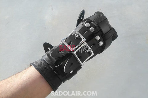 Extreme 3 Fingers Bondage Gloves Sadolair Collection