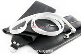 Leather Leash - White