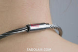 Wire Stainless Steel Collar Sadolair Collection