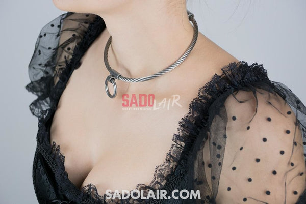 Lockable Wire Stainless Steel Collar Sadolair Collection