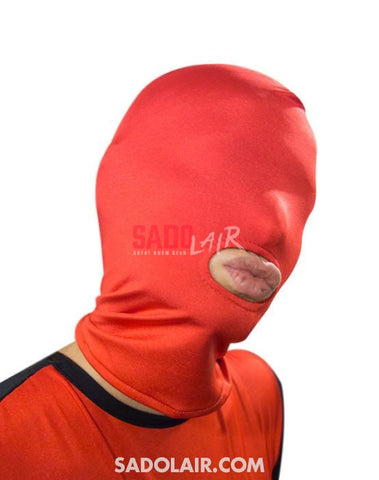 Universal Hood With Mouth Opening - Red