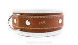 Luxurious Leather Collar Psycho Ii Sadolair Collection