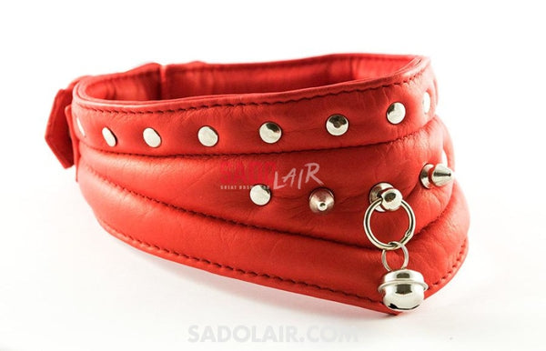 Leather Fetish Collar Antaras Sadolair Collection