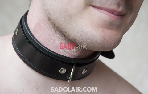 Deluxe Padded Leather Collar Sadolair Collection