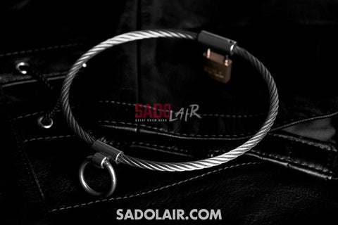 Lockable Wire Stainless Steel Collar Sadolair Collection