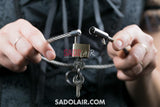 Lockable Wire Stainless Steel Collar Sadolair Collection