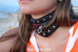 Leather Fetish Collar Dion Sadolair Collection