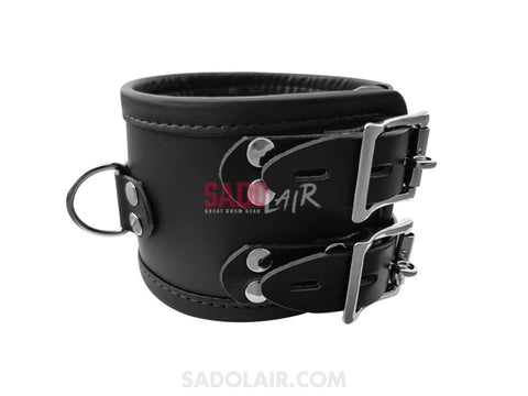 Wide Leather Collar Sadolair Collection