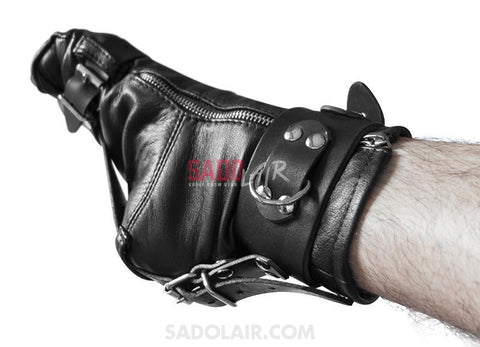 Bondage Leather Socks Sadolair Collection
