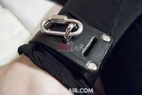 Leather Ankle Cuffs Simplex Sadolair Collection