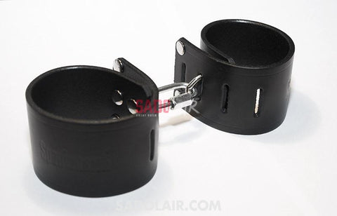 Leather Wrist Cuffs Simplex Sadolair Collection
