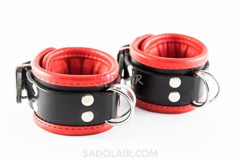 Leather Handcuffs Wrist Sadolair Collection