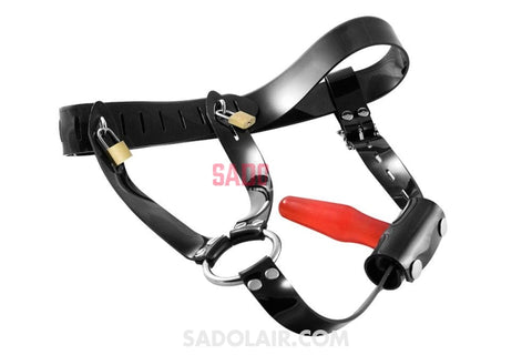 Harness With Anal Plug Sadolair Collection
