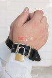 Lockable Leather Belt Sadolair Collection