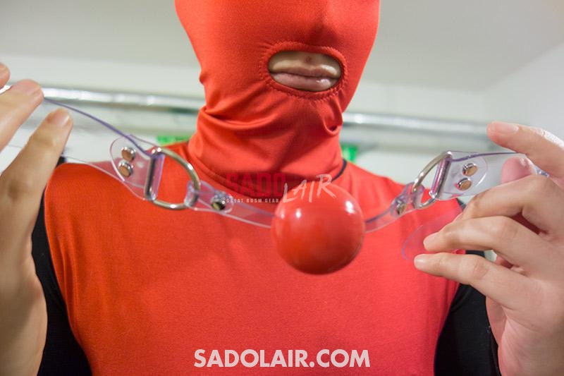 Transparent classic mouth gag – SadoLair