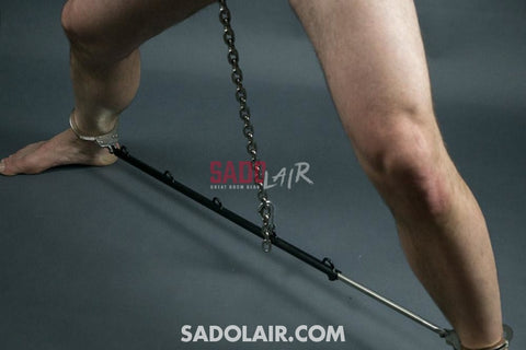Adjustable Ankle Spreader Bar With Cuffs Sadolair Collection