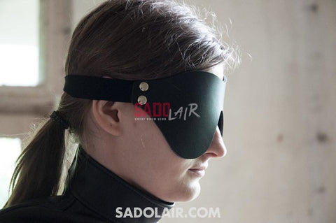 Leather Blindfold Sadolair Collection