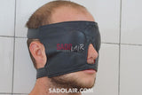 Leather Eyemask With Buckle Sadolair Collection